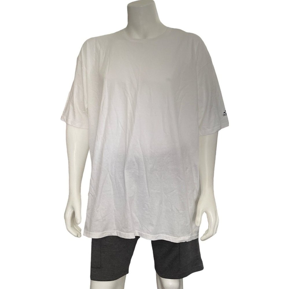 ⚒️Men’s Shirt adidas the go to tee White Size 3XL